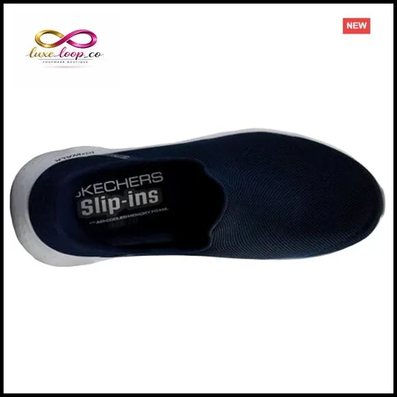 Men's Slip-On Walking Sneakers with Memory Foam and Flex Pillars